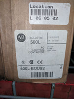 Allen Bradley 500L-EOD92 Size 4 Lighting Contactor 200A 2P Image