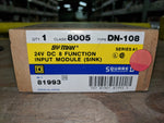  Square D 8005-DN-108 Function Input Module Sy/Max Class 8005 24VDC Image