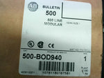  Allen Bradley 500-BOD940 Size 1 Contactor 120VAC 27A 600VAC Image