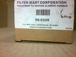  Filter-Mart 05-0109 Industrial Filter Element Image