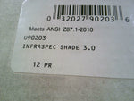  US Safety U90203 Infraspec (12 PCS) Shade 3.0 Safety/Sunglasses flip up Image