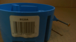 Carlon B520A 4" Round Polycarbonate Electrical Ceiling Box Image