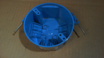  Carlon B520A 4" Round Polycarbonate Electrical Ceiling Box Image