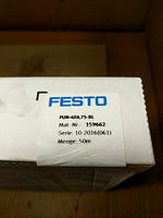  Festo PUN-4X0,75-BL Blue 4mm OD Plastic Tubing 50 Meters Image
