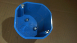  Carlon  A615DEL Octagon Electric Ceiling Box Image