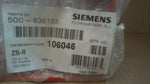  Siemens 500-636193 ZB-R Fire Alarm Back Box Image
