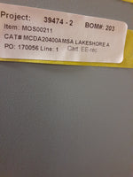  Lakeshore Electric 400A Dual Motor Automatic Transfer Switch Image