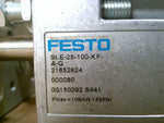  FESTO SLE-25-100-KF-A-G Linear Drive Slide Actuator Guide Image