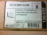  Lithonia Lighting Exit Sign LE S 1 R 120/277 Image