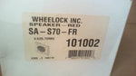  Wheelock SA-S70-FR Fire Alarm Audible Speaker Image