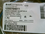  BRAD CONNECTIVITY 1200704011 Micro Change Receptacle Factory Sealed Image