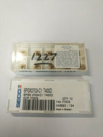  SECO SPGX 0703-C1 T400D Carbide Inserts (10 PCS) Image