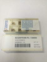  SECO SCGX 070308-P2 T2000D Carbide Inserts (10 PCS) Image