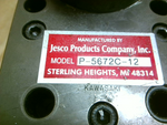  JESCO P-5672C-12 Valve Image