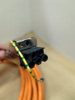  SIEMENS A5E02403572_A1 Industrial Cable w/ A5E02096937 Connector 20M Length Image
