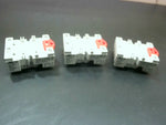  Square D 8501NR51 Relay Socket Series B (3 PCS) 10A 600V 15A300 Image
