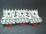  Square D 8501NR51 Relay Socket Series B (3 PCS) 10A 600V 15A300 Image