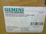  Siemens ITE Sentron CED63B040L 40A Molded Case Circuit Breaker Image