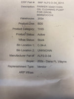  ZI Alpha Series ALP2-D-34 Hydraulic Gear Pump Parker 3349111059 Image