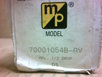  MP 70001054B-AV Lubricator Valve Image