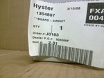  HYSTER 1354807 Forklift Circuit Board Image