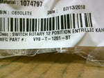  ENTRELEC VY6-T-1201-ST Rotary Switch Image