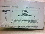  Pass & Seymour FC52  3/4" Flexcor Strain Relief Grip Connector  Factory Sealed Image