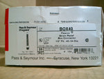  PASS & SEYMOUR BOX40 Strain Relief Mesh Cord Grip Factory Sealed Image