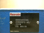  Bosch Rexroth ZDR 6 DP2-4X/25YM Pressure Reducing Valve Image