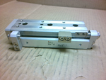  SMC: MXQ16L-75C Pneumatic Slide Table Factory Sealed Image
