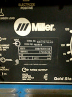  Miller Gold Star 300SS DC Welding Power Source w/Wheel Kit 13KW 3PH 60Hz Image