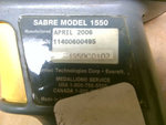  Intermec Sabre Model 1550 Barcode Scanner (4 PCS) Image