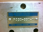  Hunt P030-550-01 Pneumatic Valve Image