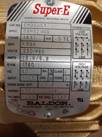  Baldor EM3665T 5HP AC Motor 184T Frame 1760 RPM 230/460V 3PH TEFC Image