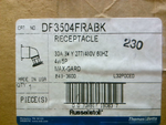 Thomas & Betts DF3504FRABK MaxGard Female Receptacle 30A 277/480V 4P5W Factory Sealed Image