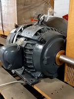  US Motors 5HP AC Motor 184T Frame 1755 RPM 460VAC 3PH TEFC 8P5P Image