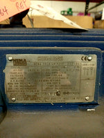 Siemens 100HP AC Motor 444TS Frame 1185 RPM 460V 3PH TEFC Image