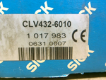  Sick CLV432-6010 Oscillating Mirror Barcode Scanner 1017983 Image