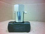  Parker 9N1600SF 1" Needle Valve Inline Hydraulic Flow Control Image