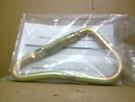  MSA 506308 Auto-Locking 8-3/4" Steel Carabiner with Captive Pin Factory Sealed Image