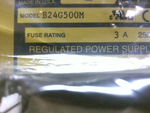  Acopian B24G500M Regulated Power Supply 110VAC Input to 24VDC 5A Output G13 Image