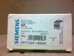  Siemens 3RT1024-1BB40 Contactor 24VAC 3 5.5KW Image