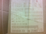  Fanuc A06B-6124-H104 Alpha i Servo Amplifier Module SVM1-40HVi Image