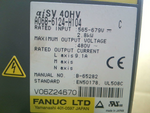  Fanuc A06B-6124-H104 Alpha i Servo Amplifier Module SVM1-40HVi Image