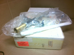  WaterSaver Faucet L414 Gooseneck Faucet w/ Barbed Nozzle, Singl In Box Image