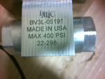  DMIC BV3L-05191 1/2" Pneumatic Actuated Valve Image