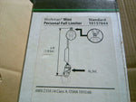  MSA 10157844 Workman Mini Personal Fall Limiter Single-Leg 6ft 400lb Capacity Image