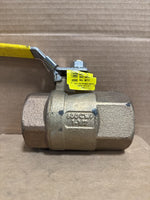  Apollo 7010727 Manual Bronze Ball Valve 1-1/2" Image