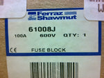  Gould Shawmut 61008J Fuse Holder 3 Pole 100A 600V Image