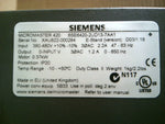  Siemens 6SE6420-2UD13-7AA1 Micromaster 420 Inverter Image